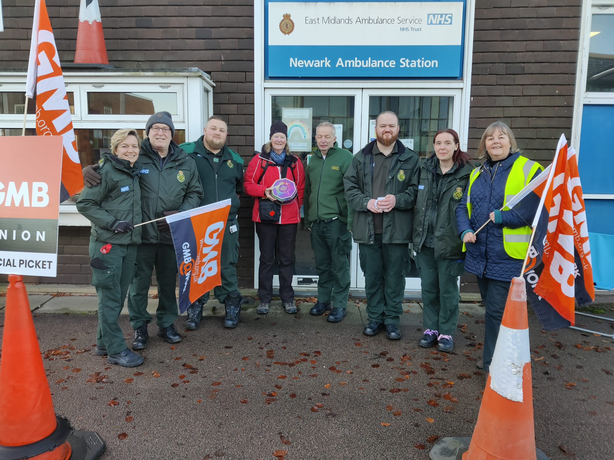 11 January Picket Lines Updated GMB EMAS