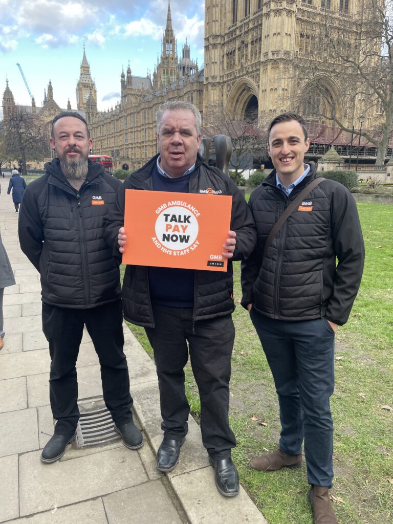 GMB EMAS Visit the Houses of Parliament