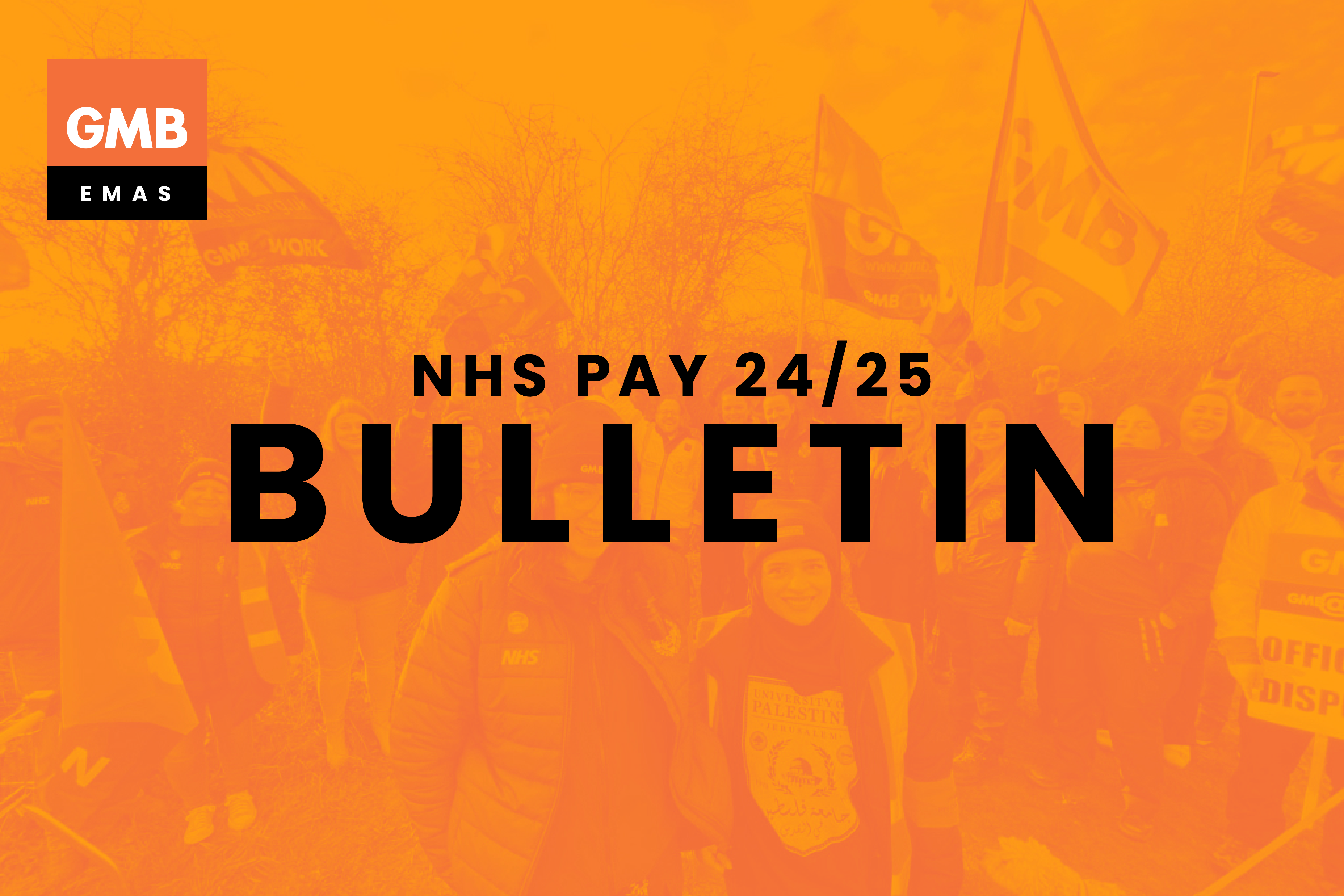 NHS Agenda for Change Pay 2024/25 England GMB Consultative Ballot